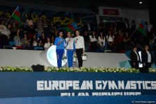 Winners of the 35th European Rhythmic Gymnastics Championships awarded in Baku (PHOTO)