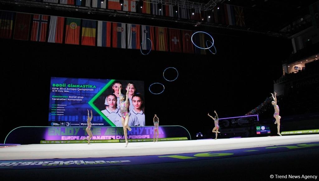 В Баку стартовали финалы 35-го Чемпионата Европы по художественной гимнастике (ФОТО)