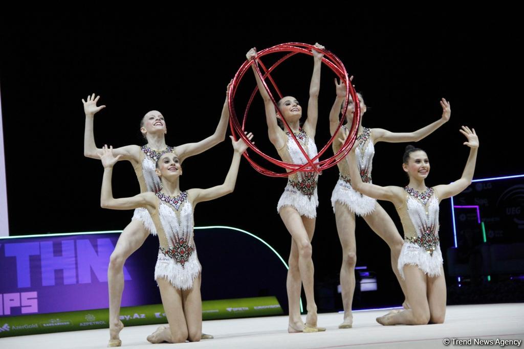 В Баку стартовали финалы 35-го Чемпионата Европы по художественной гимнастике (ФОТО)