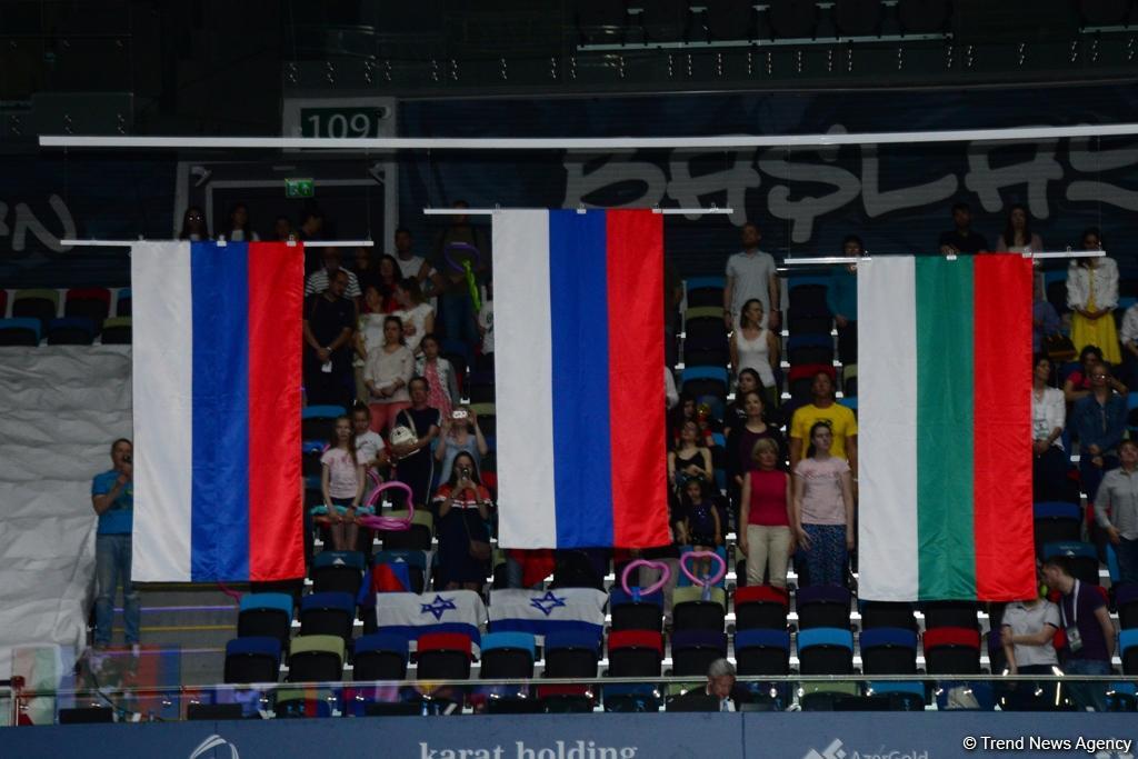 Winners of the 35th European Rhythmic Gymnastics Championships awarded in Baku (PHOTO)