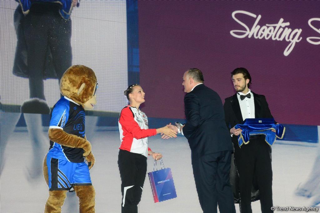 Winners of the 35th European Rhythmic Gymnastics Championships awarded in Baku (PHOTO)