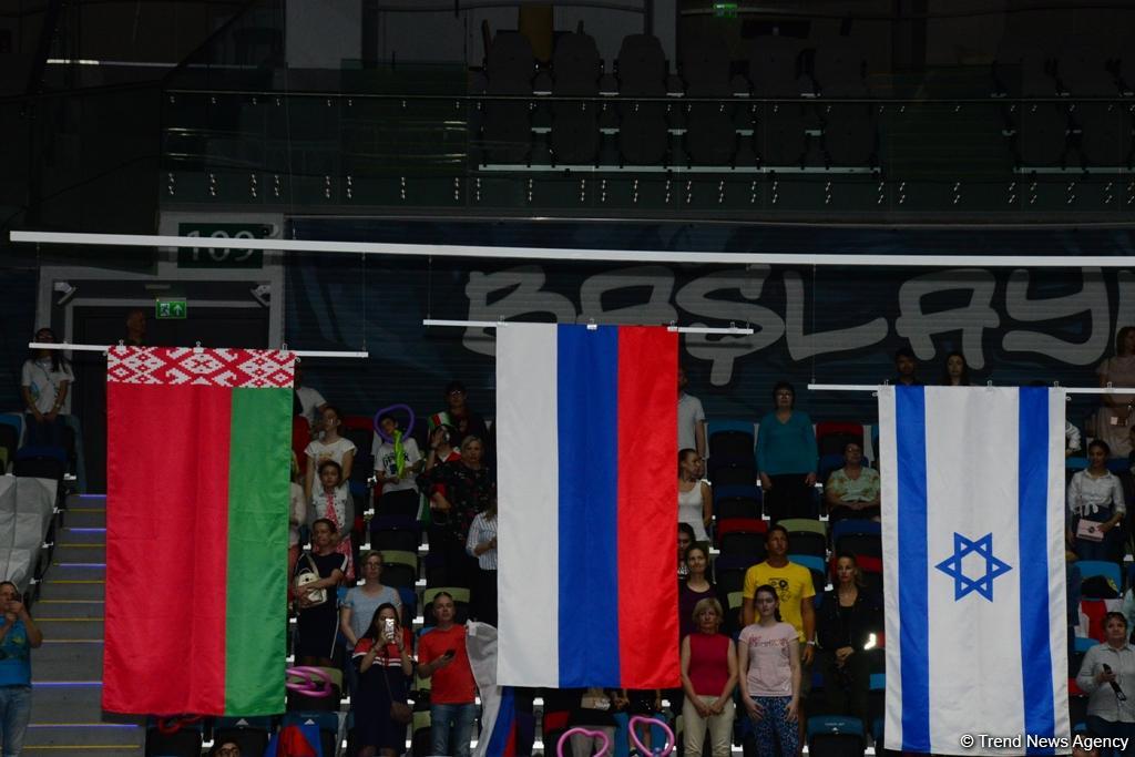 Winners of the 35th European Rhythmic Gymnastics Championships awarded in Baku (PHOTO)