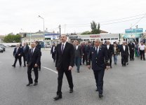 Президент Ильхам Алиев принял участие в открытии Сабунчинского железнодорожного вокзального комплекса (ФОТО) (версия 2)