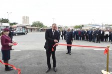 Президент Ильхам Алиев принял участие в открытии Сабунчинского железнодорожного вокзального комплекса (ФОТО) (версия 2)