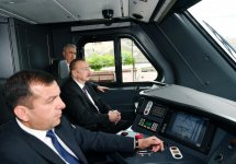 Президент Ильхам Алиев принял участие в открытии Сабунчинского железнодорожного вокзального комплекса (ФОТО) (версия 2)