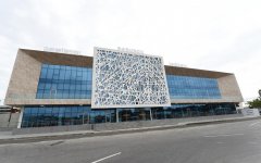 Президент Ильхам Алиев принял участие в открытии Сабунчинского железнодорожного вокзального комплекса (ФОТО) (версия 2)