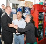 Президент Ильхам Алиев принял участие в открытии Сабунчинского железнодорожного вокзального комплекса (ФОТО) (версия 2)
