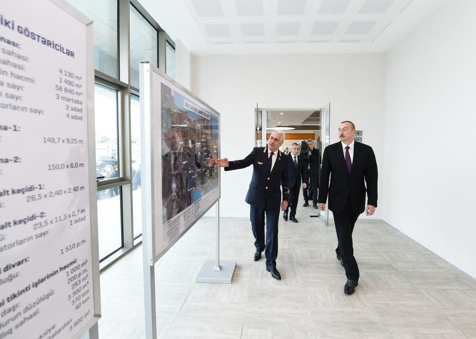 Президент Ильхам Алиев принял участие в открытии Сабунчинского железнодорожного вокзального комплекса (ФОТО) (версия 2)