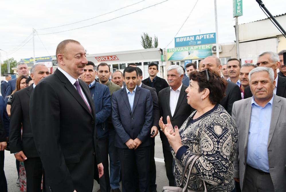 Президент Ильхам Алиев принял участие в открытии Сабунчинского железнодорожного вокзального комплекса (ФОТО) (версия 2)