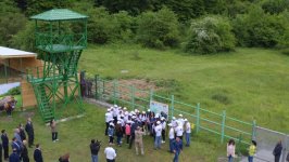 Вице-президент Фонда Гейдара Алиева Лейла Алиева приняла участие в мероприятии в рамках программы «Реинтродукция зубров в Азербайджан» (ФОТО)