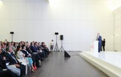 Вице-президент Фонда Гейдара Алиева Лейла Алиева приняла участие в I Азербайджанском международном конгрессе специалистов по гематологии (ФОТО)