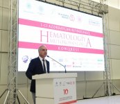 Вице-президент Фонда Гейдара Алиева Лейла Алиева приняла участие в I Азербайджанском международном конгрессе специалистов по гематологии (ФОТО)