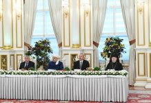 Президент Ильхам Алиев принял участие в церемонии ифтара по случаю священного месяца Рамазан (ФОТО) (версия 3)