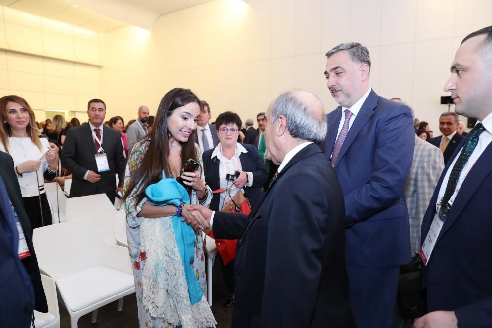 Вице-президент Фонда Гейдара Алиева Лейла Алиева приняла участие в I Азербайджанском международном конгрессе специалистов по гематологии (ФОТО)