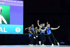 Competitions underway within 11th European Aerobic Gymnastics Championships in Baku (PHOTO)