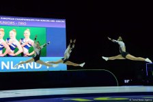 Competitions underway within 11th European Aerobic Gymnastics Championships in Baku (PHOTO)