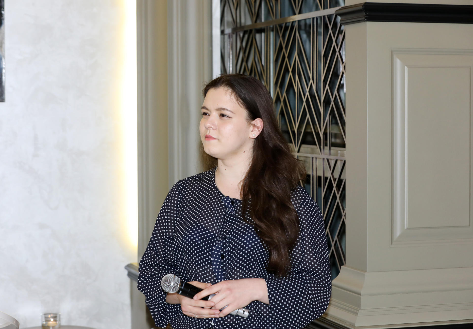 Вице-президент Фонда Гейдара Алиева Лейла Алиева приняла участие в презентации нового направления проекта «SÖZ» (ФОТО)