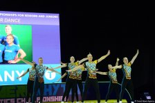 В Баку стартовал второй день соревнований Чемпионата Европы по аэробной гимнастике (ФОТО)