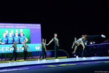 В Баку стартовал второй день соревнований Чемпионата Европы по аэробной гимнастике (ФОТО)