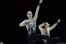 В Баку стартовал второй день соревнований Чемпионата Европы по аэробной гимнастике (ФОТО)