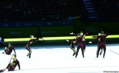 Продолжаются соревнования в рамках второго дня Чемпионата Европы по аэробной гимнастике в Баку (ФОТО)