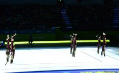 Продолжаются соревнования в рамках второго дня Чемпионата Европы по аэробной гимнастике в Баку (ФОТО)