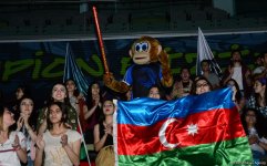Продолжаются соревнования в рамках второго дня Чемпионата Европы по аэробной гимнастике в Баку (ФОТО)