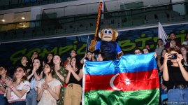 Продолжаются соревнования в рамках второго дня Чемпионата Европы по аэробной гимнастике в Баку (ФОТО)