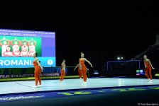 Продолжаются соревнования в рамках второго дня Чемпионата Европы по аэробной гимнастике в Баку (ФОТО)