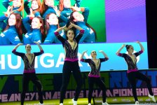 Продолжаются соревнования в рамках второго дня Чемпионата Европы по аэробной гимнастике в Баку (ФОТО)