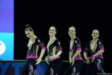 Продолжаются соревнования в рамках второго дня Чемпионата Европы по аэробной гимнастике в Баку (ФОТО)