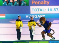 Продолжаются соревнования в рамках второго дня Чемпионата Европы по аэробной гимнастике в Баку (ФОТО)
