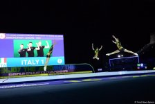 Продолжаются соревнования в рамках второго дня Чемпионата Европы по аэробной гимнастике в Баку (ФОТО)