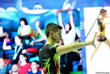 Продолжаются соревнования в рамках второго дня Чемпионата Европы по аэробной гимнастике в Баку (ФОТО)