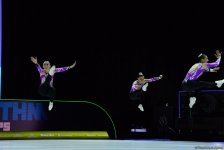Продолжаются соревнования в рамках второго дня Чемпионата Европы по аэробной гимнастике в Баку (ФОТО)