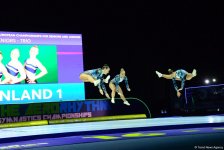 Продолжаются соревнования в рамках второго дня Чемпионата Европы по аэробной гимнастике в Баку (ФОТО)