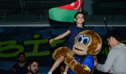 Радость и восторг на Чемпионате Европы по аэробной гимнастике в Баку (ФОТО)