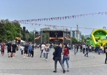 Оуэн и Тольдо открыли Фестиваль Лиги Европы УЕФА в Баку (ФОТО)