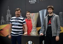 Оуэн и Тольдо открыли Фестиваль Лиги Европы УЕФА в Баку (ФОТО)
