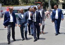 Оуэн и Тольдо открыли Фестиваль Лиги Европы УЕФА в Баку (ФОТО)