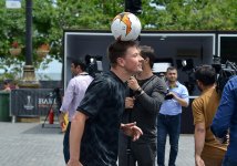 Оуэн и Тольдо открыли Фестиваль Лиги Европы УЕФА в Баку (ФОТО)