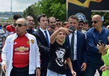 Оуэн и Тольдо открыли Фестиваль Лиги Европы УЕФА в Баку (ФОТО)