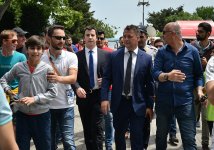 Оуэн и Тольдо открыли Фестиваль Лиги Европы УЕФА в Баку (ФОТО)
