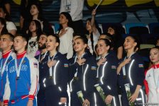 Азербайджанские гимнасты и зрители неописуемо исполнили гимн страны (ФОТО/ВИДЕО)