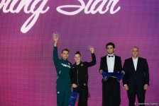 Winners among senior trios, senior groups and seniors in aerobic dance awarded within European Aerobic Gymnastics Championships in Baku (PHOTO)
