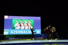 Команда Азербайджана завоевала «золото» Чемпионата Европы по аэробной гимнастике в программе аэро-данс (ФОТО)