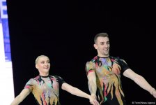 Лучшие моменты финальных соревнований 11-го Чемпионата Европы по аэробной гимнастике в Баку (ФОТО)