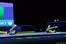 Лучшие моменты финальных соревнований 11-го Чемпионата Европы по аэробной гимнастике в Баку (ФОТО)
