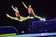 Лучшие моменты финальных соревнований 11-го Чемпионата Европы по аэробной гимнастике в Баку (ФОТО)