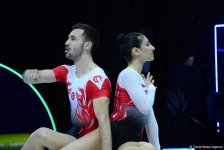 Лучшие моменты финальных соревнований 11-го Чемпионата Европы по аэробной гимнастике в Баку (ФОТО)